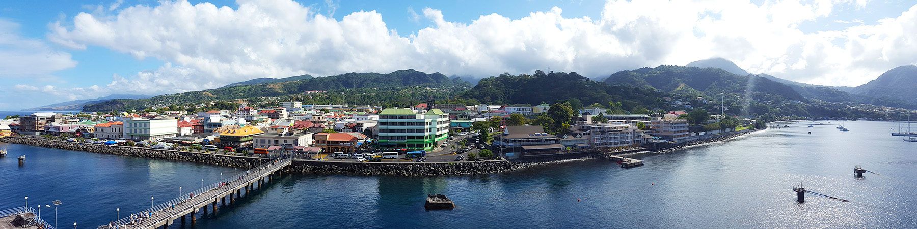 Kreuzfahrt Hafen Dominica