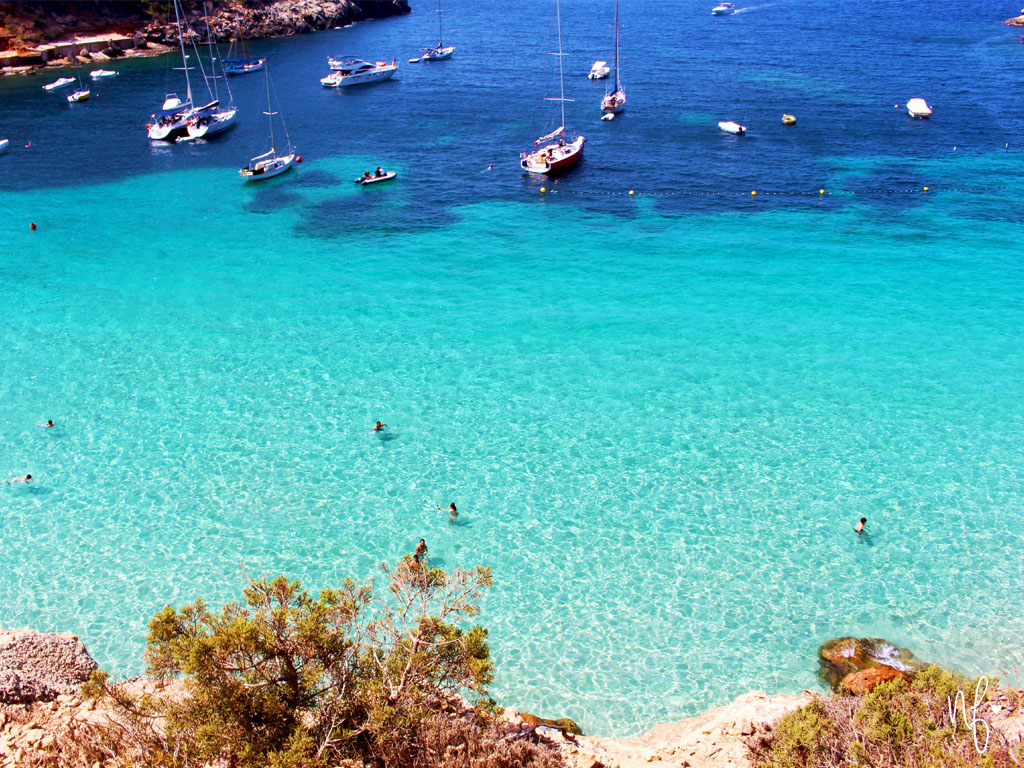 Cala Salada Beach Ibiza