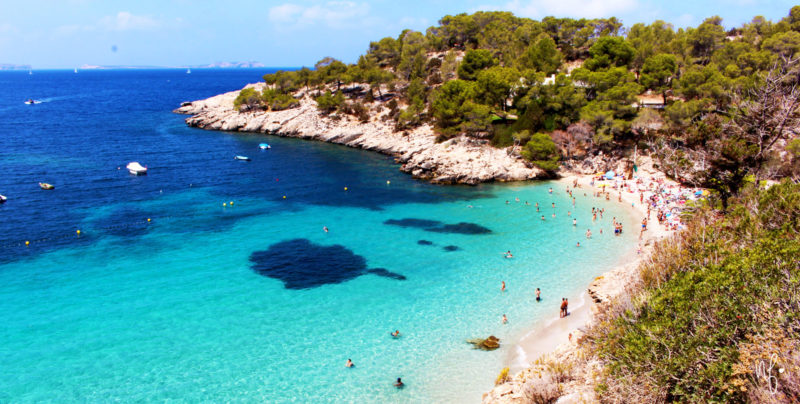 Cala Salada Beach Ibiza