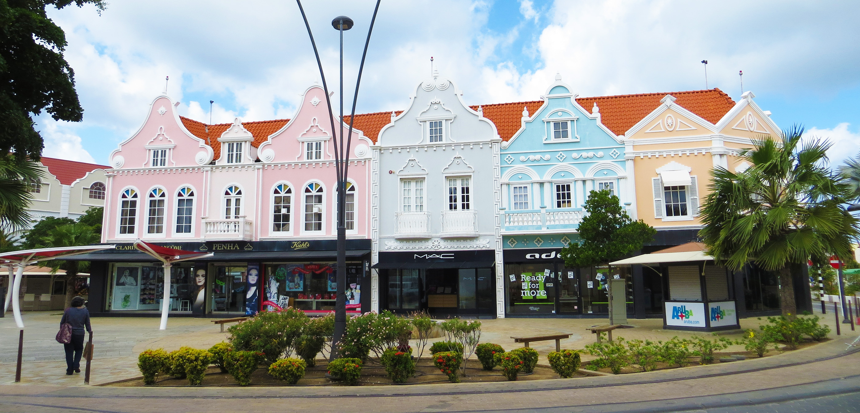 Karibik Kreuzfahrt Aruba Oranjestad Stadt