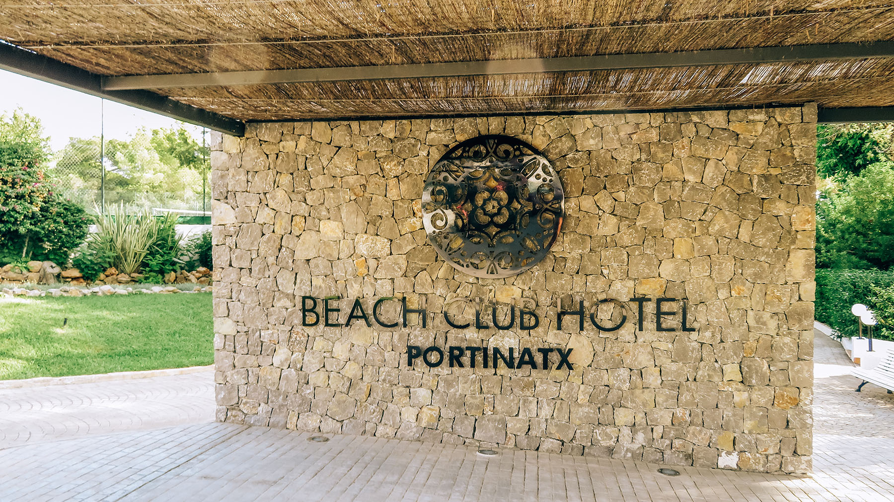 Beach Club Hotel Portinatx Eingang