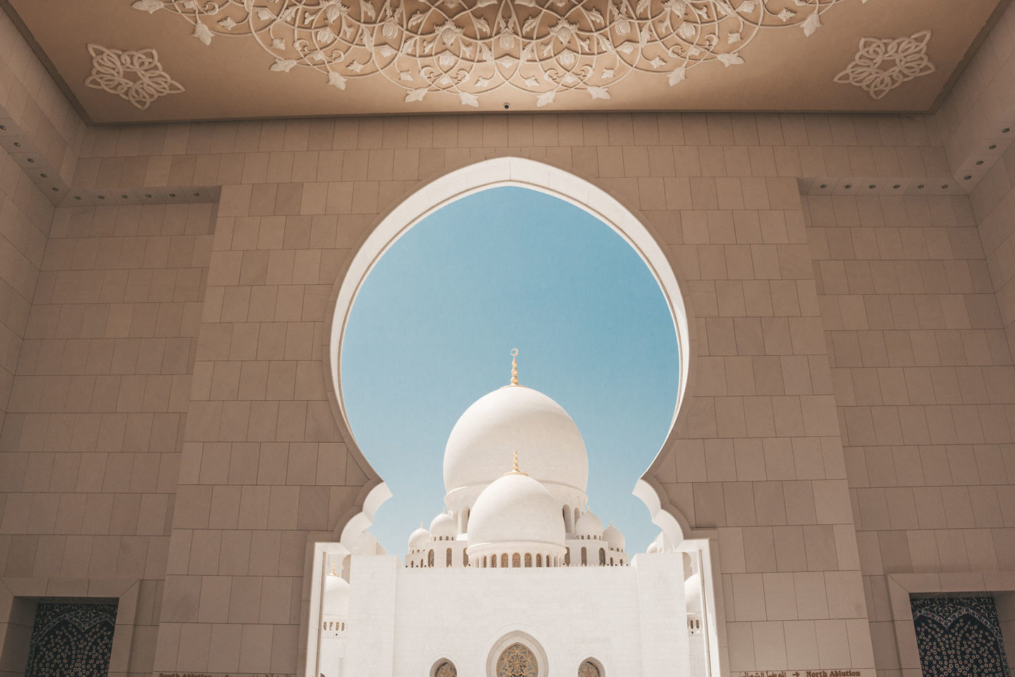 Orient Kreuzfahrt Abu Dhabi Scheich Zayid Moschee 13