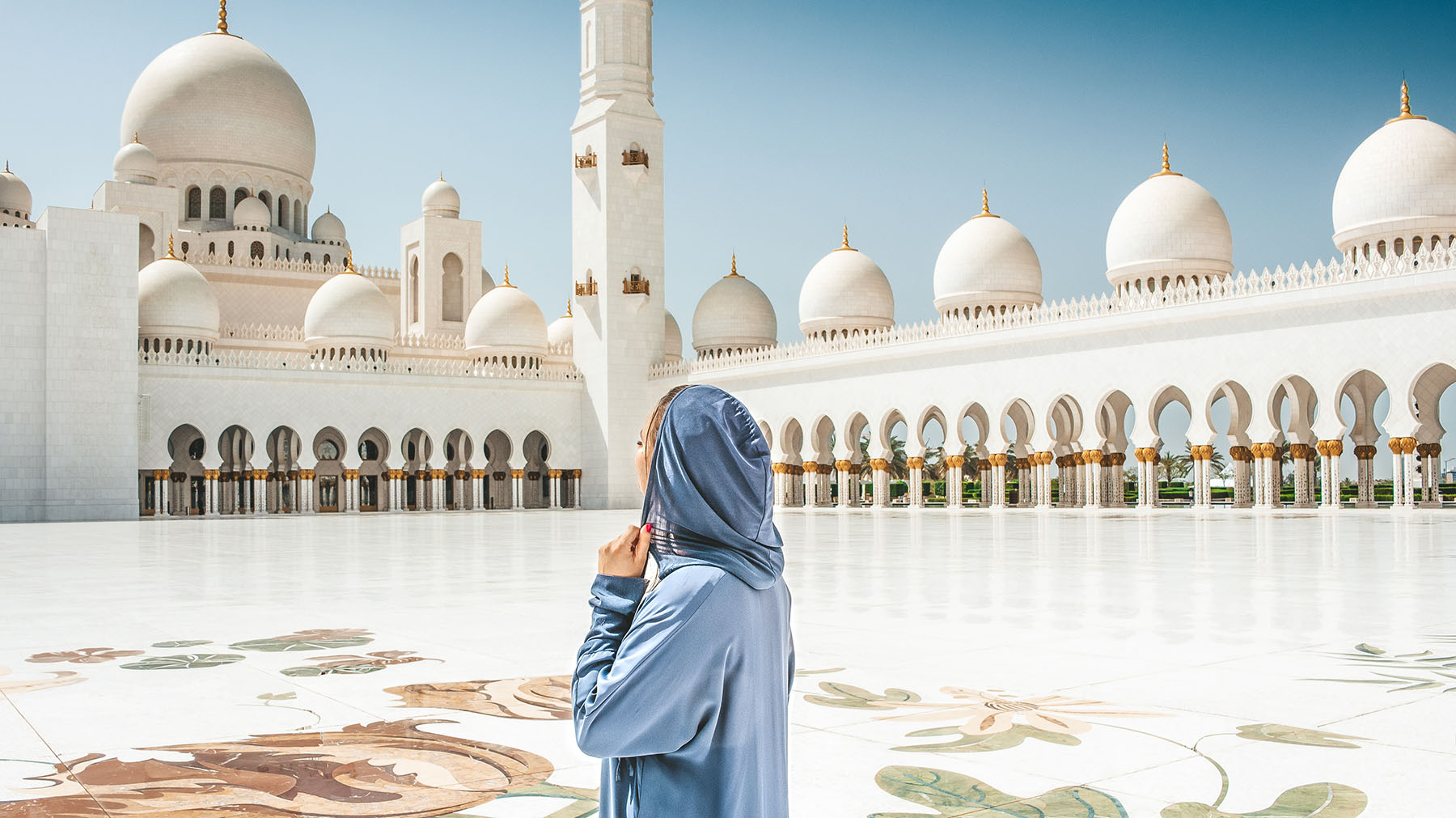 Orient Kreuzfahrt Abu Dhabi Scheich Zayid Moschee 6 Titel