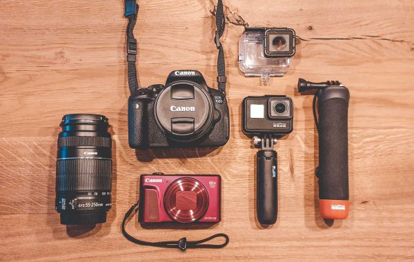 Fotoequipment auf Reisen: Meine Kameras Canon und Gopro